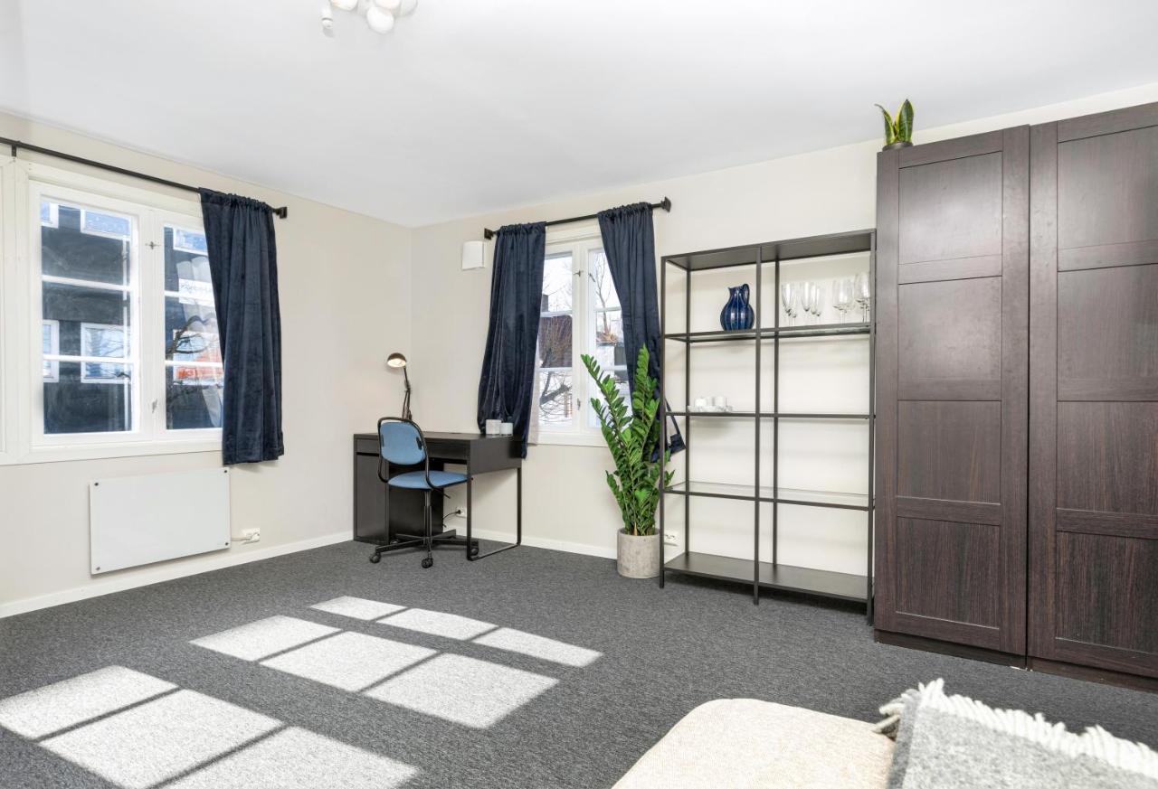 Central Studio Apartment In Stavanger Luaran gambar
