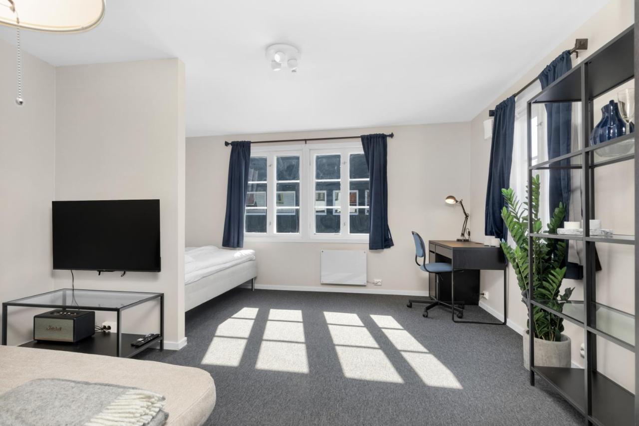 Central Studio Apartment In Stavanger Luaran gambar