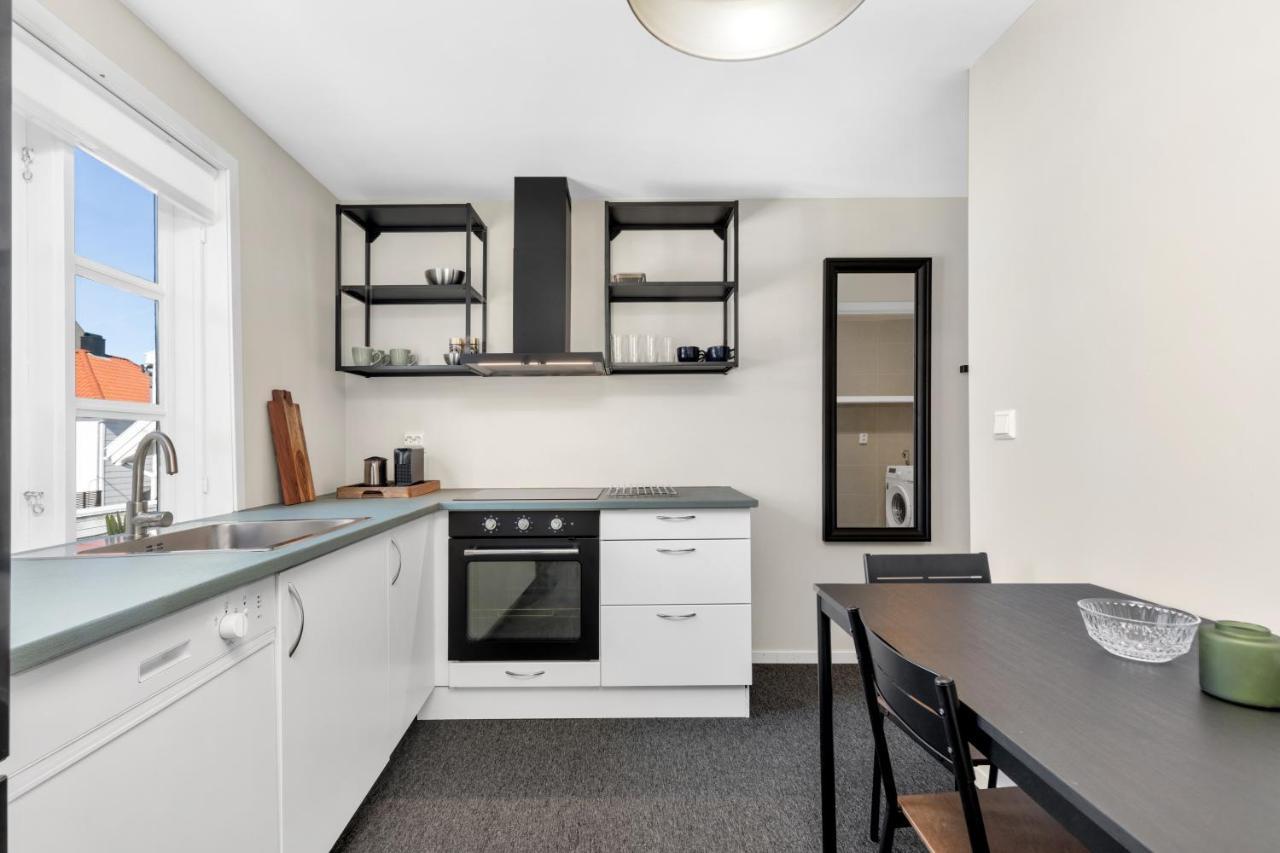 Central Studio Apartment In Stavanger Luaran gambar