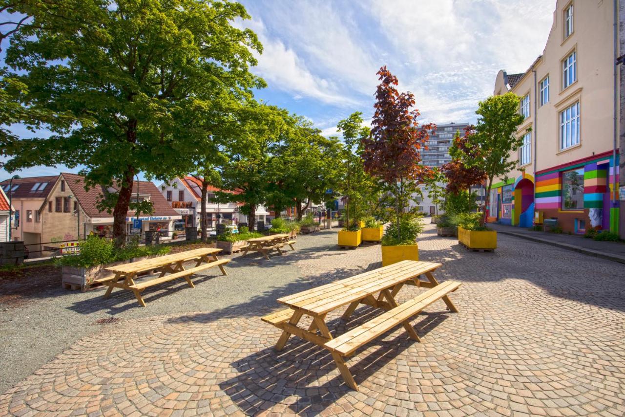 Central Studio Apartment In Stavanger Luaran gambar
